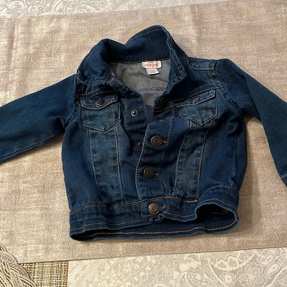 Cat and Jack Denim Jacket Size 6-9 months in EUC - Picture 1 of 4